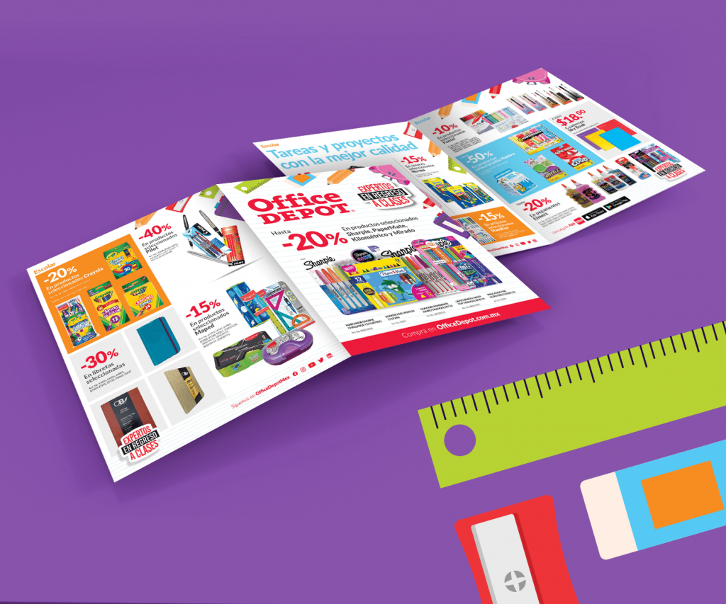 OFFICE DEPOT Campaña Back to School, 2020 Los de Idea