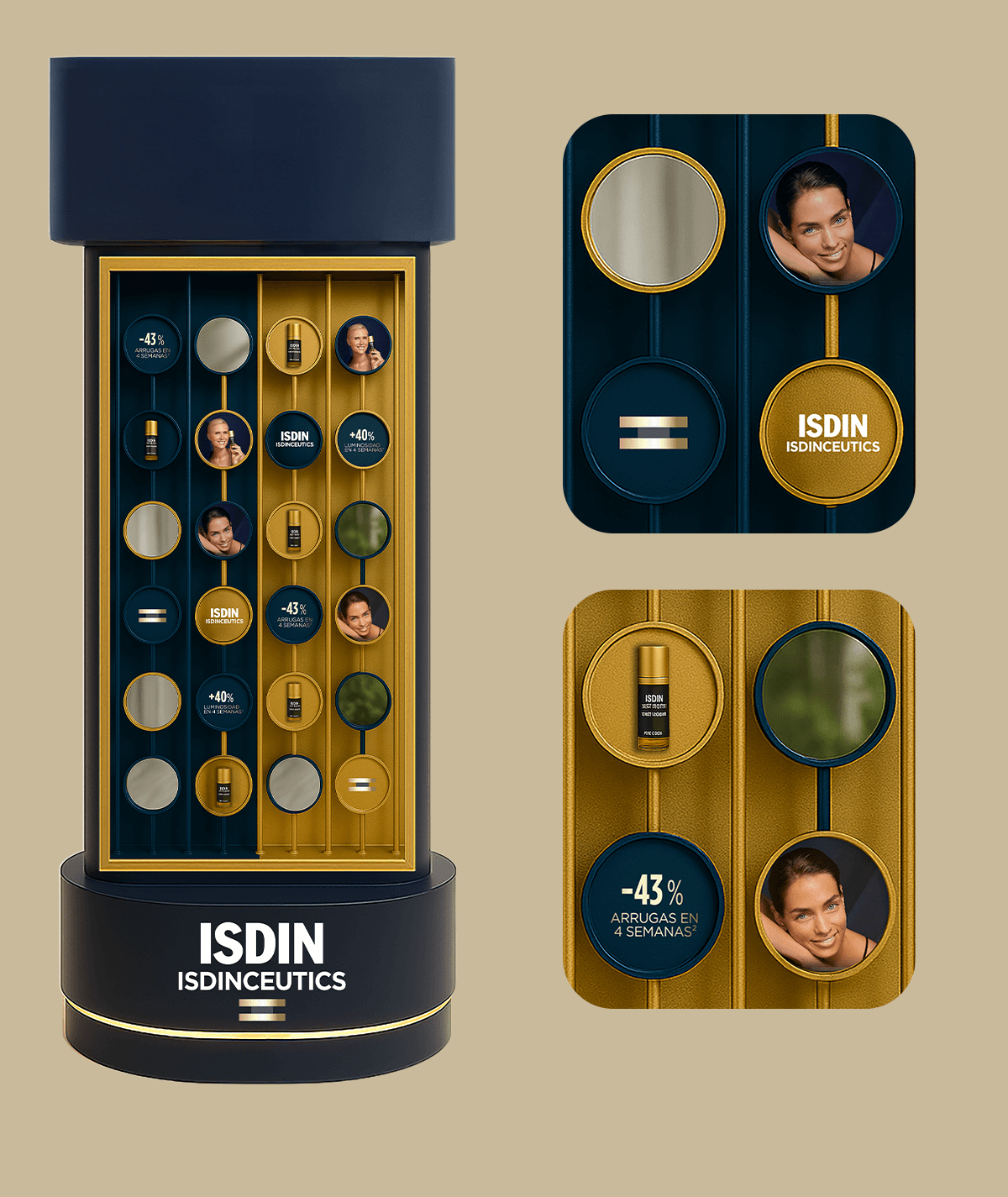 Diseño activación de ISDIN para destacar Retinal Smooth