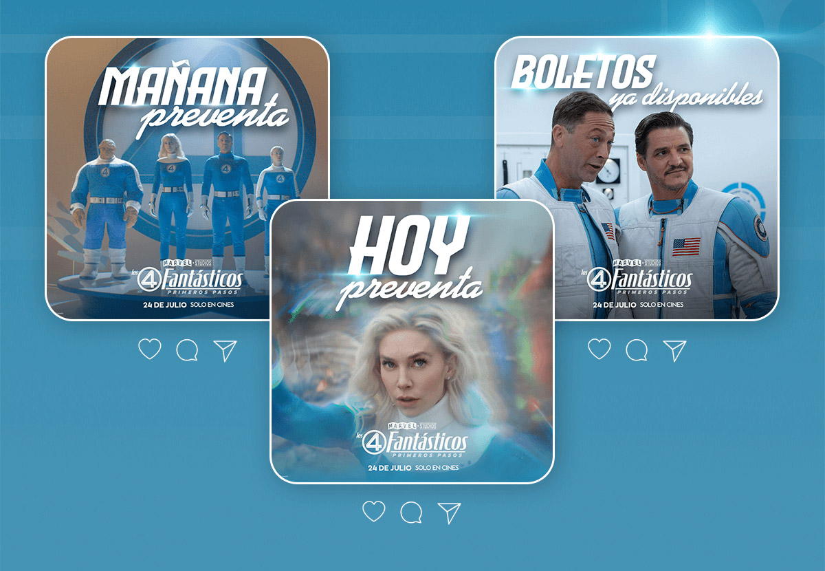 4Fantasticos-02 Material promocional de Marvel para 4 Fantásticos con enfoque digital y local
