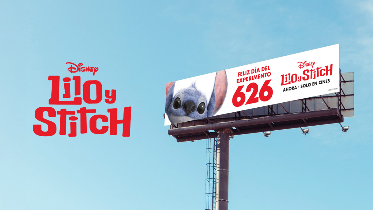 Espectacular de campaña Stitch para exteriores con arte exclusivo regional