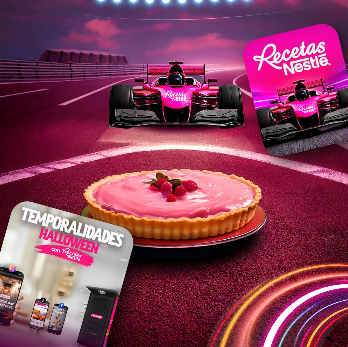 Diseño de presentación Recetas Nestlé